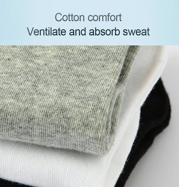 3 Pairs Cotton Socks Men's Ankle Socks Short Soft Breathable Mesh Lightweight Athletic Sports Socks Low Cut Gym Running Sock Man
