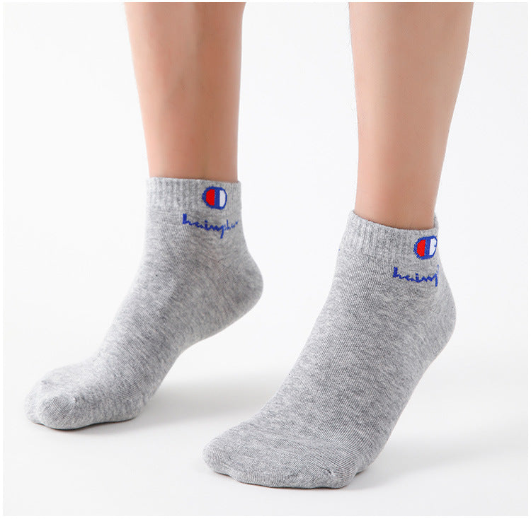 3 Pairs Cotton Socks Men's Ankle Socks Short Soft Breathable Mesh Lightweight Athletic Sports Socks Low Cut Gym Running Sock Man