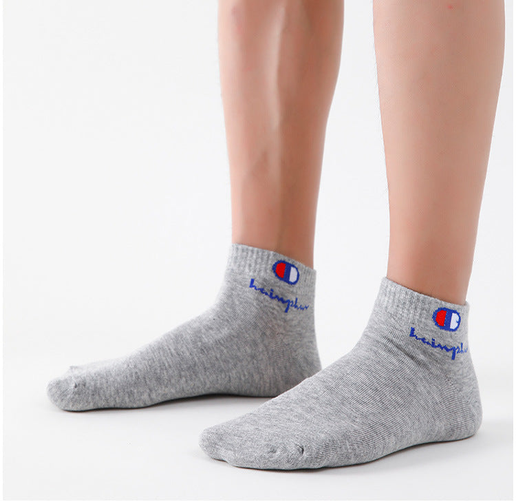 3 Pairs Cotton Socks Men's Ankle Socks Short Soft Breathable Mesh Lightweight Athletic Sports Socks Low Cut Gym Running Sock Man