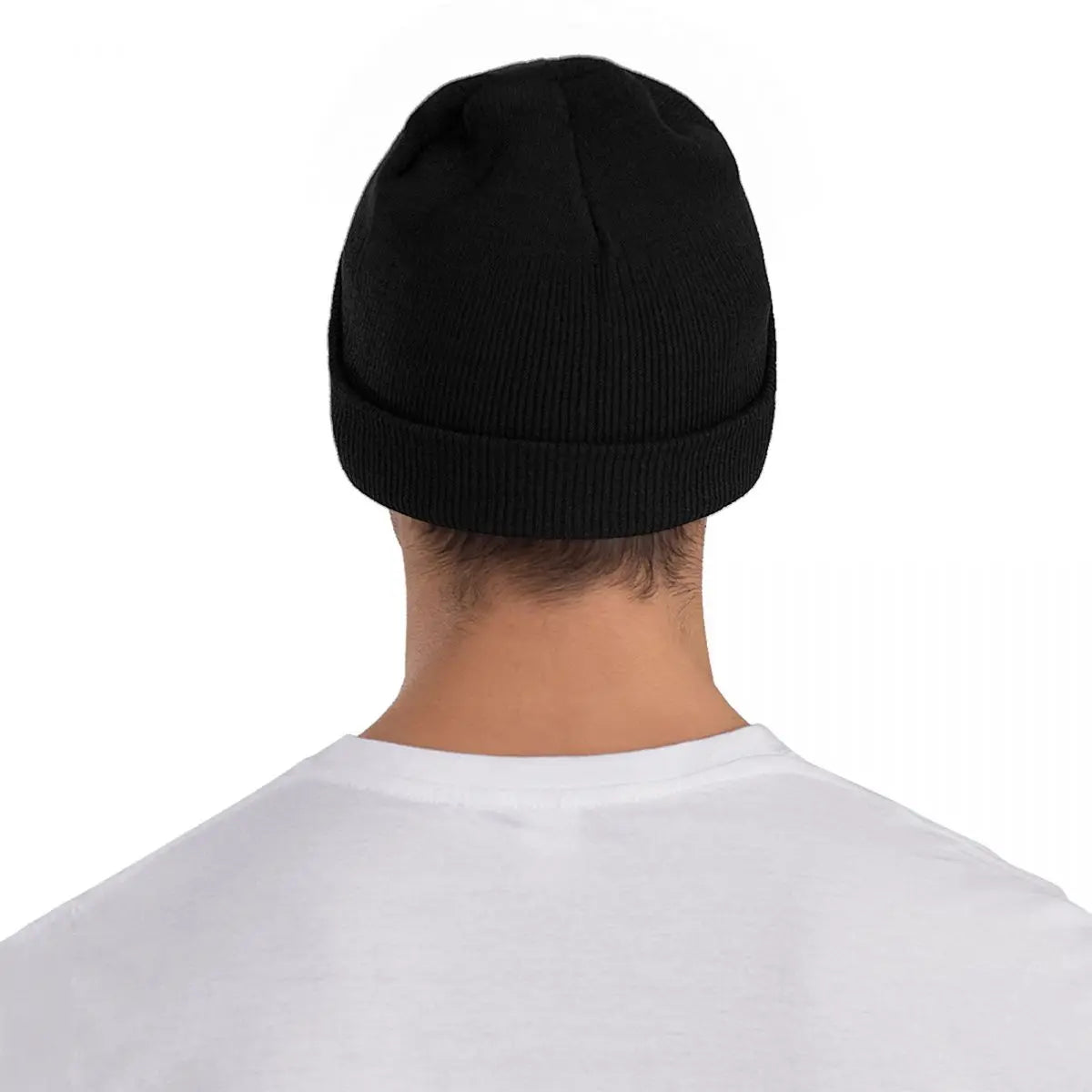 American Singer Bonnet Hats Music Album White Logo Beanie Hats Knit Hat Winter Y2K Cool Men Women Unisex Hippie Elastic Cap