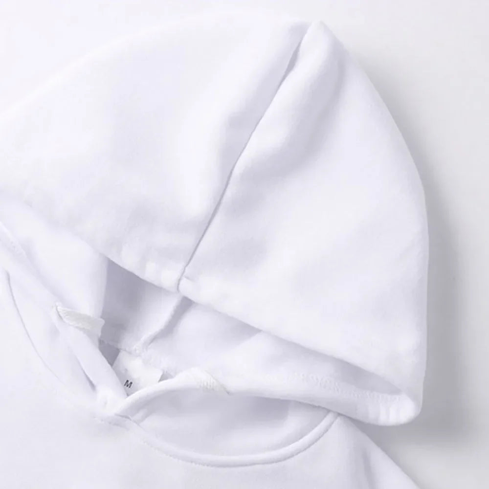 2025Solid Color Men's Hoodie Warm Men's Sweatshirt Fashion Street Casual Men's Loose Cool Sa 1949 Printed Pullover Brand Hoodie