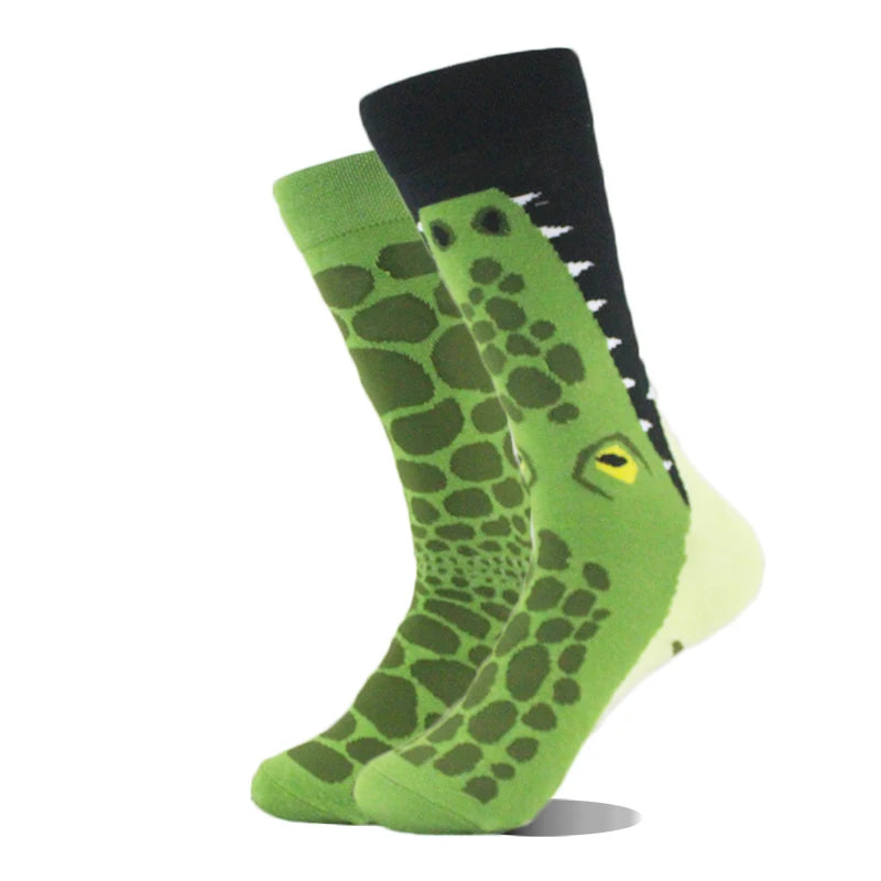 AB Happy Cotton Funny Socks Men Beer Panda Duck Crazy Design Sokken Unisex Novelty Plant Piano Crew Skateboard Calcetines Hombre