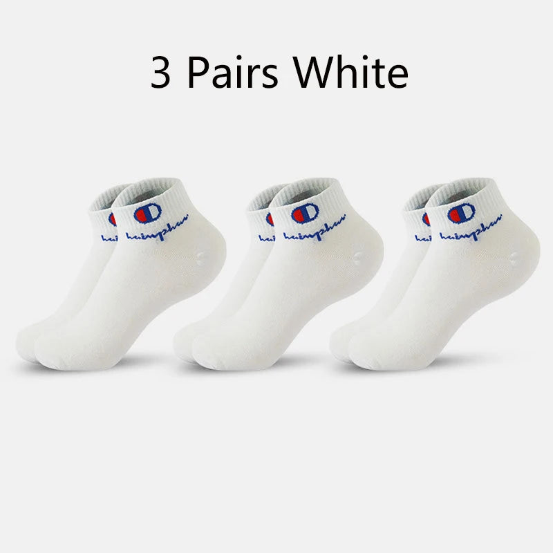 3 Pairs Cotton Socks Men's Ankle Socks Short Soft Breathable Mesh Lightweight Athletic Sports Socks Low Cut Gym Running Sock Man