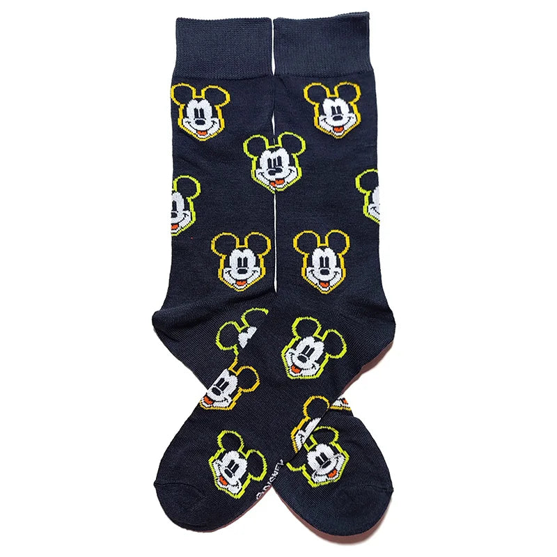 1 Pair New Anime Men Socks Long Socks Men‘s Knee-High cosplay Socks Personality Hip Hop Harajuku Funny Socks for Men