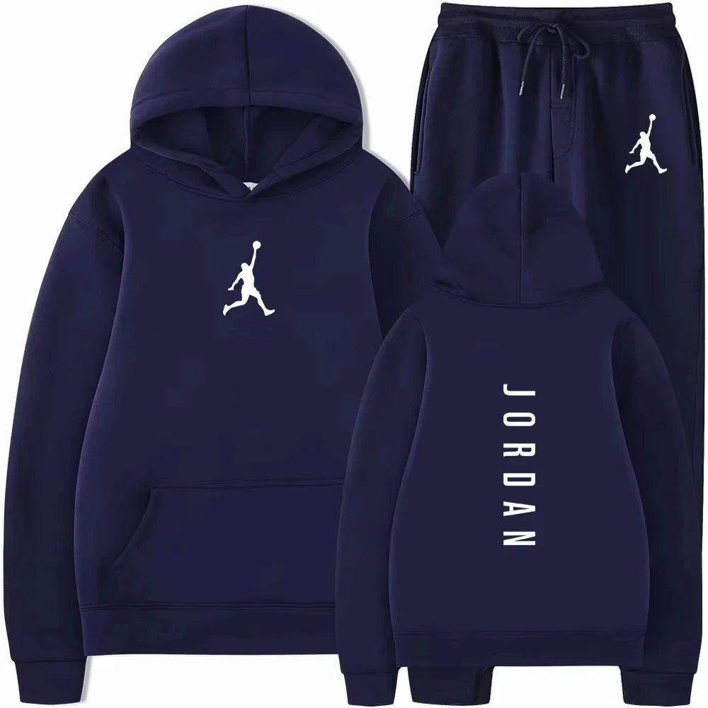 2025 Fashion Men's Sportswear Hoodie Men's Set Autumn Men's Set Women's Sportswear Hoodie+Sports Pants Sports Set