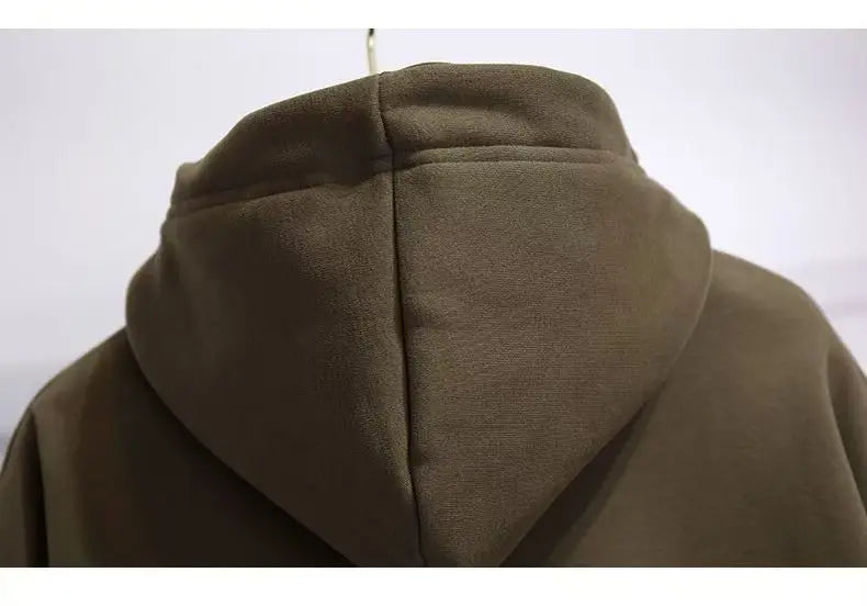 2025 Autumn/Winter Jdm Men's Printed Casual Warm Fashion Hoodie Long Sleeve Hoodie Sportswear Suitable for Both Men and Women