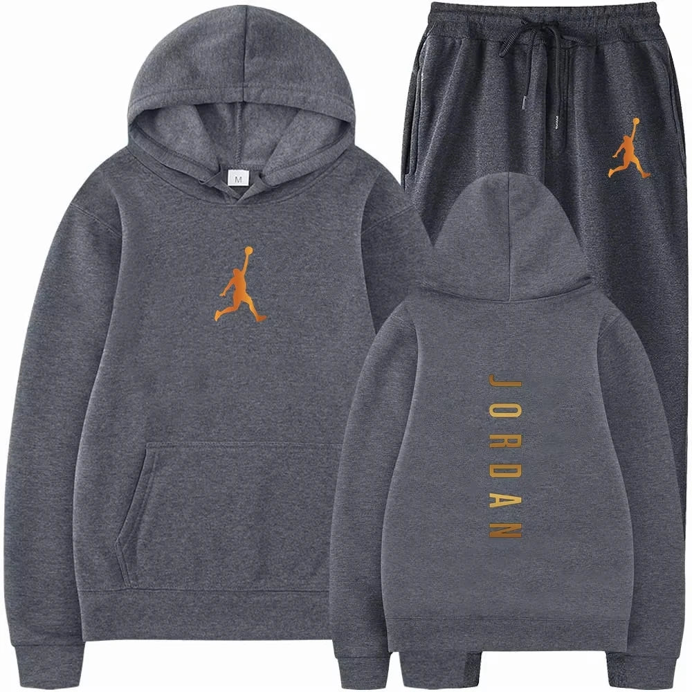 2025 Fashion Men's Sportswear Hoodie Men's Set Autumn Men's Set Women's Sportswear Hoodie+Sports Pants Sports Set