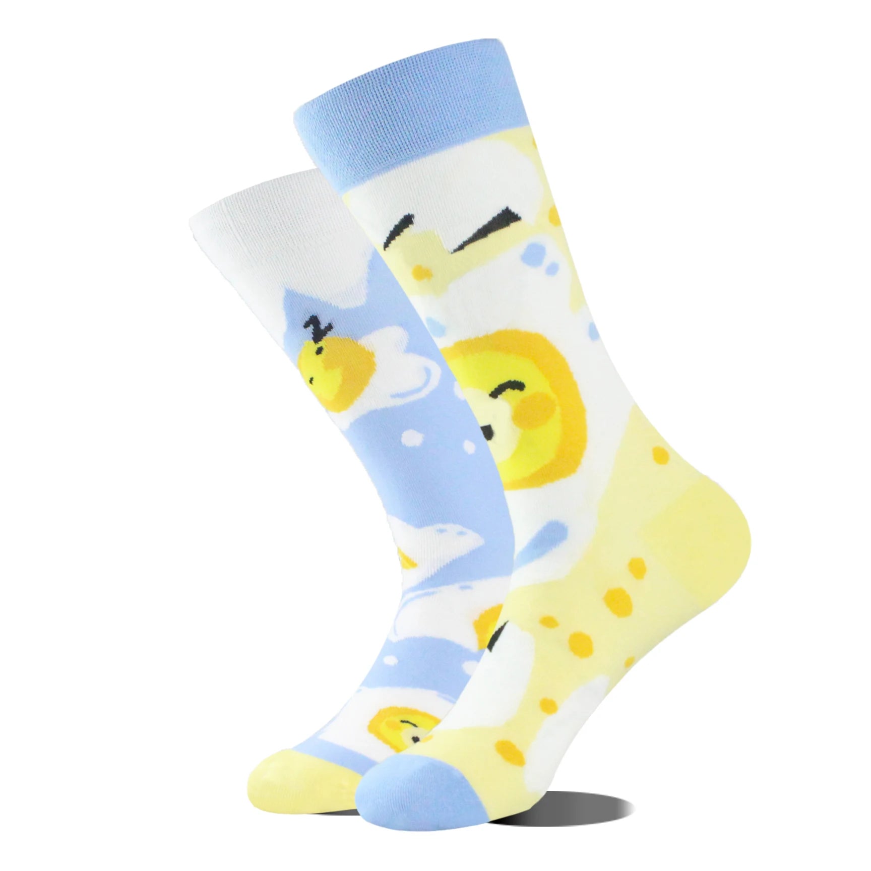 AB Happy Cotton Funny Socks Men Beer Panda Duck Crazy Design Sokken Unisex Novelty Plant Piano Crew Skateboard Calcetines Hombre