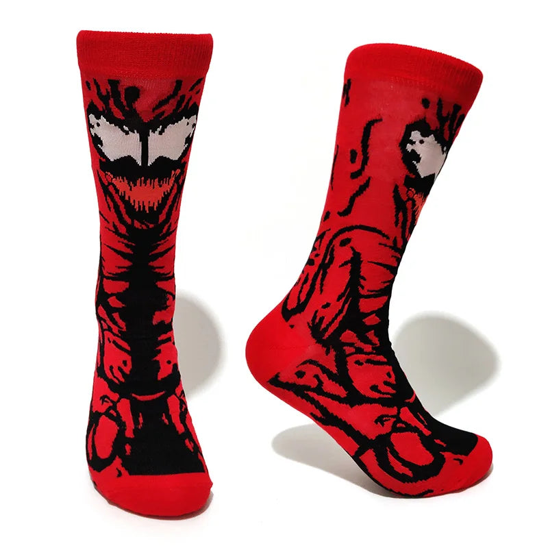 1 Pair New Anime Men Socks Long Socks Men‘s Knee-High cosplay Socks Personality Hip Hop Harajuku Funny Socks for Men