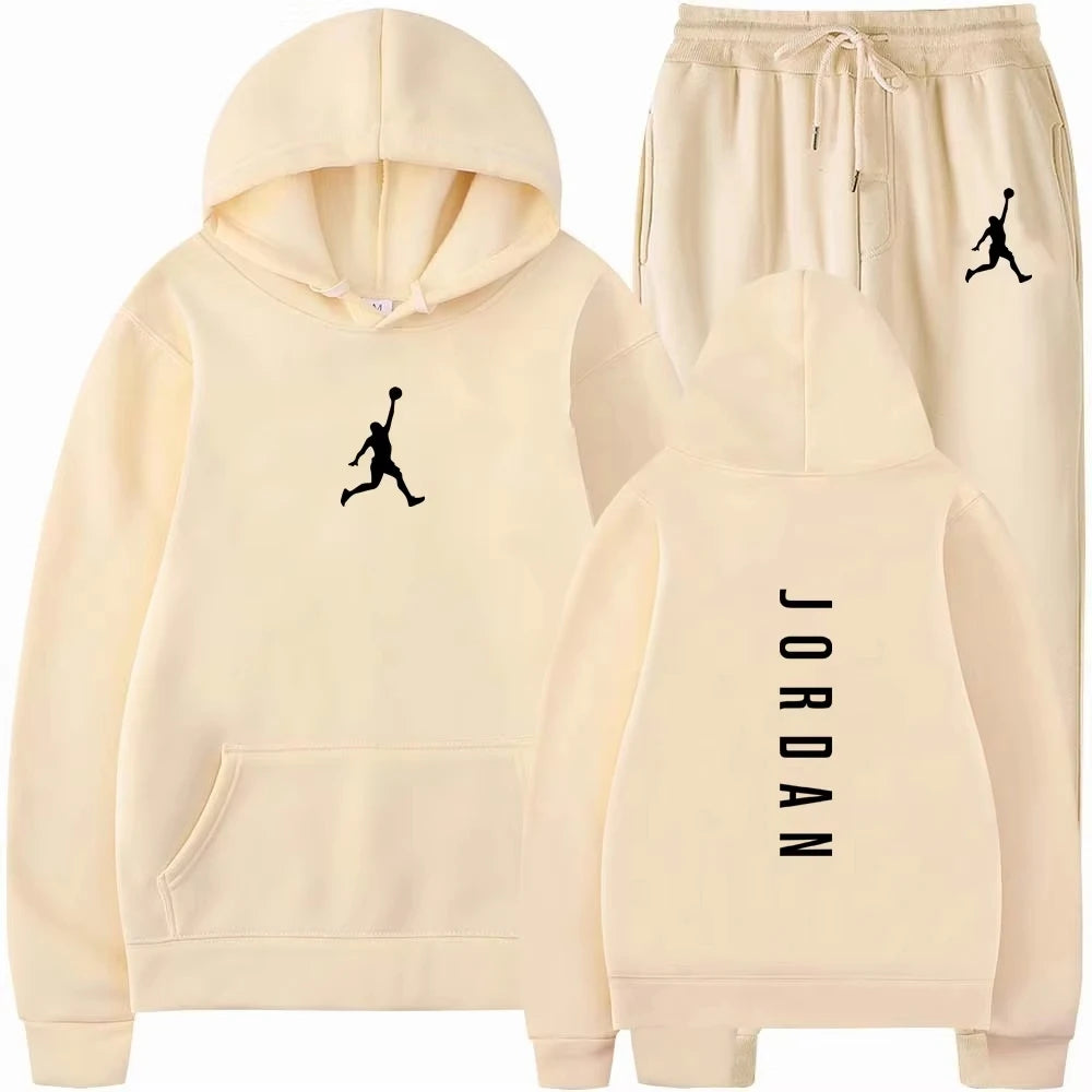 2025 Fashion Men's Sportswear Hoodie Men's Set Autumn Men's Set Women's Sportswear Hoodie+Sports Pants Sports Set
