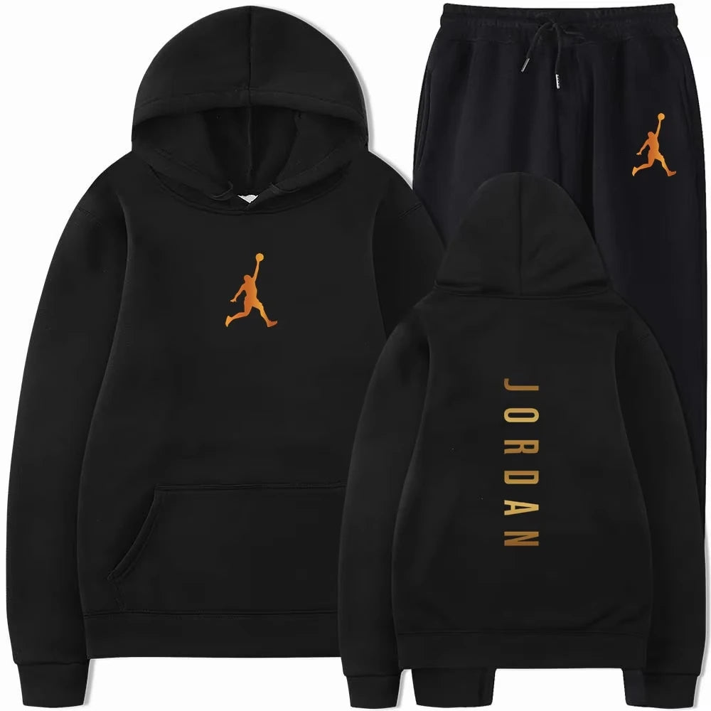 2025 Fashion Men's Sportswear Hoodie Men's Set Autumn Men's Set Women's Sportswear Hoodie+Sports Pants Sports Set