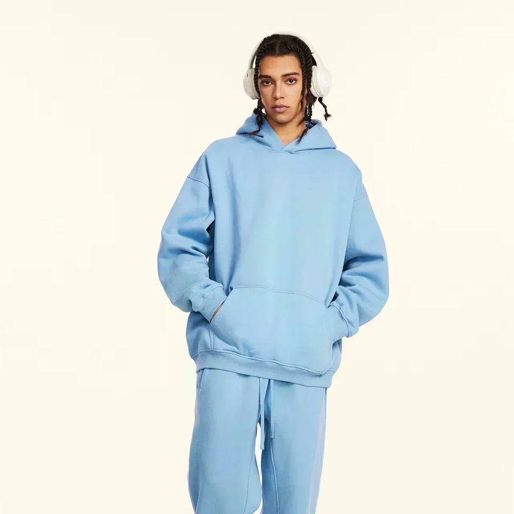 Loose American Style Heavy Black 8 Billiard Print Hoodie Sweatshirt for Men And Women Couples Spring Autumn Winter Outerwear