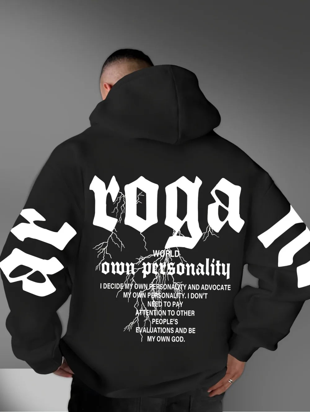 Hot selling autumn men's fashionable letter printed comfortable and soft hooded sweatshirt outdoor urban street style clothing