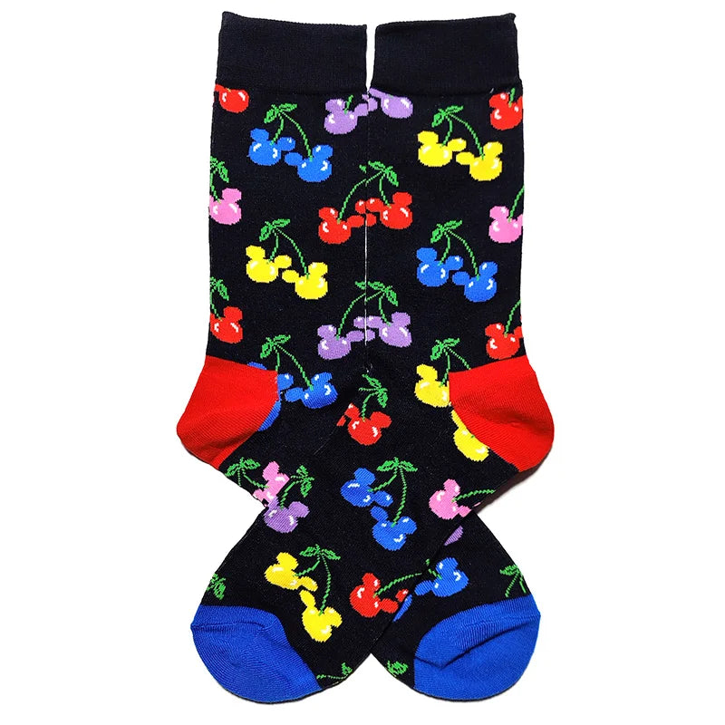 1 Pair New Anime Men Socks Long Socks Men‘s Knee-High cosplay Socks Personality Hip Hop Harajuku Funny Socks for Men