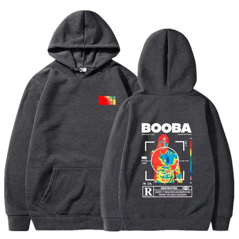 B2O Hoodies Men Fashion Printed Long Sleeve Sweatshirts Women Casual Harajuku Streetwear Swearshirts Hoody Pullovers Sudaderas