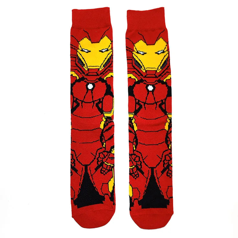 1 Pair New Anime Men Socks Long Socks Men‘s Knee-High cosplay Socks Personality Hip Hop Harajuku Funny Socks for Men