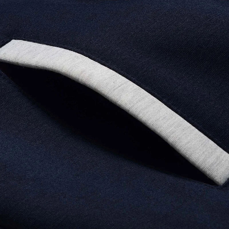 New Men's Hoodies Jacket Winter Thick Warm Fleece Zipper Hoodies Coat Casual Tracksuit Sportwear Male Sweatshirts M~ 5XL