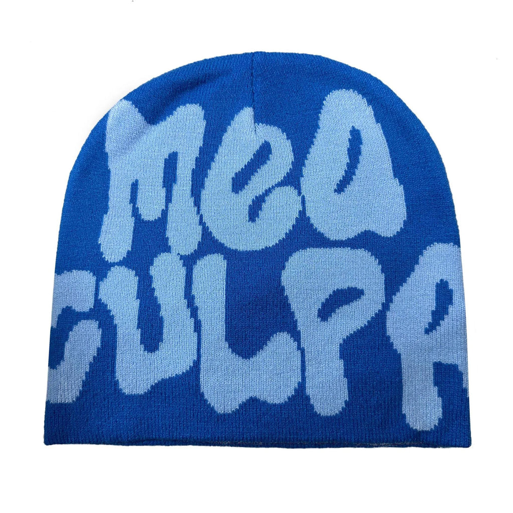 2025 New Knitting Beanies Hat Men Women Paragraph Quality Cap Mea Culpa Y2k Warm Fashion Hundred Take Cold Cap for Women Hats