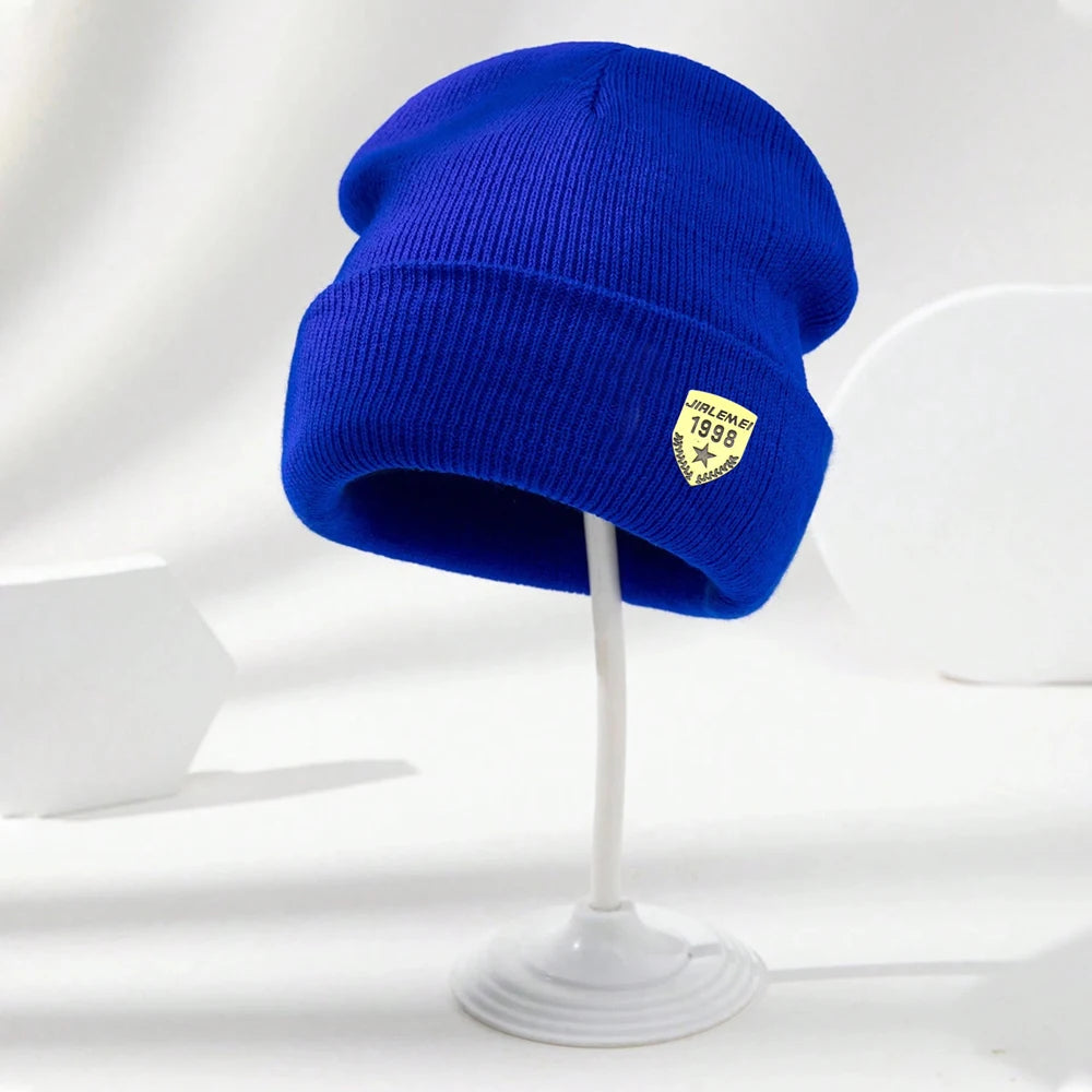 1pc Men's Outdoor Casual Beanie Hat,Warm Windproof Elasticity Head Cap,Suitable for Skiing and Outdoor Activities Winter Outfit